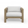 Sunset West Sedona Club Chair in Canvas Canvas, No Welt - Front Angle